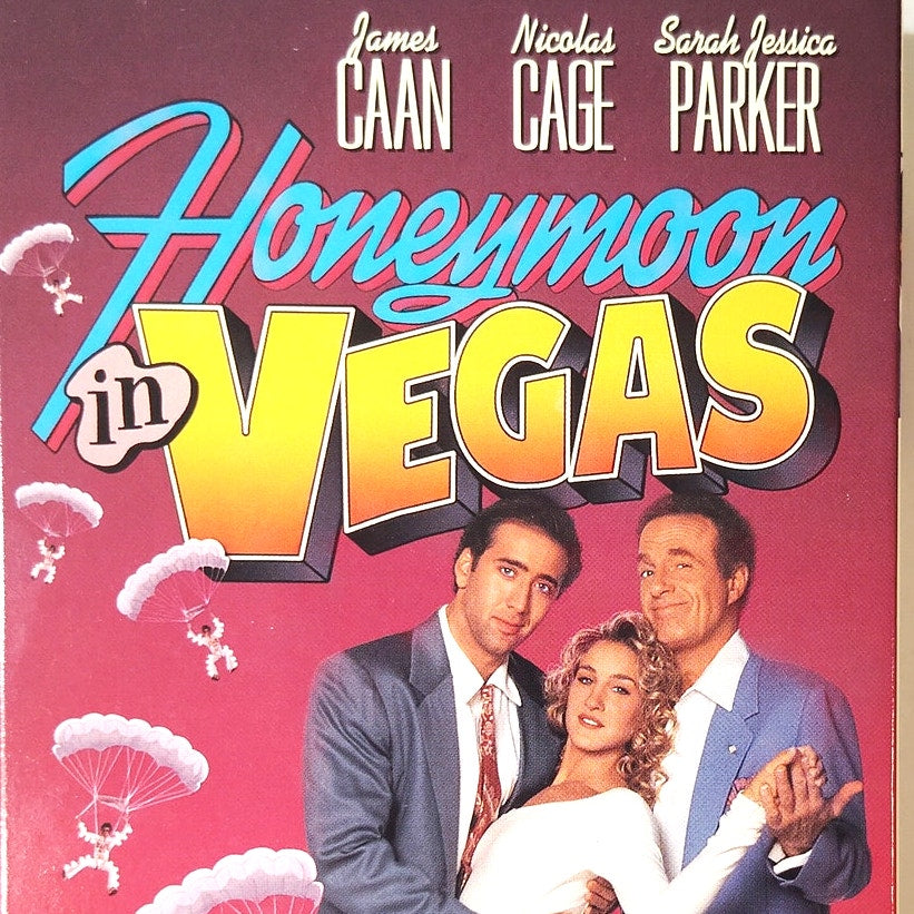 Honeymoon in Vegas VHS 1992 Nicolas Cage Sarah Jessica Parker James Caan Comedy