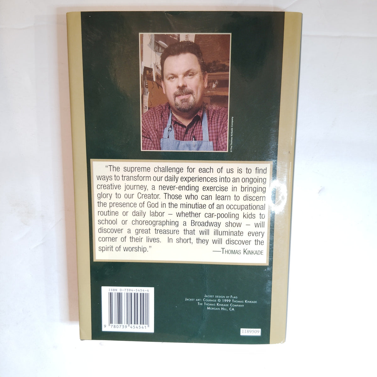 Thomas Kinkade Art of Creative Living Doubleday Large Print Hardcover 2005