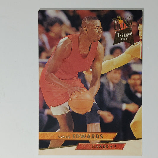 1993–94 Fleer Ultra Doug Edwards #3 – Atlanta Hawks – 1st Round Pick