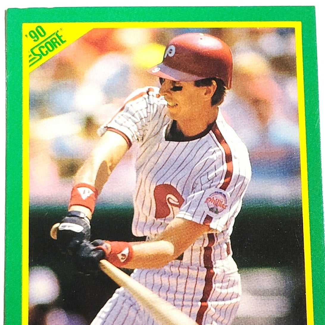 1990 Score Von Hayes Card No. 36 Philadelphia Phillies 1B‑RF VG/EX