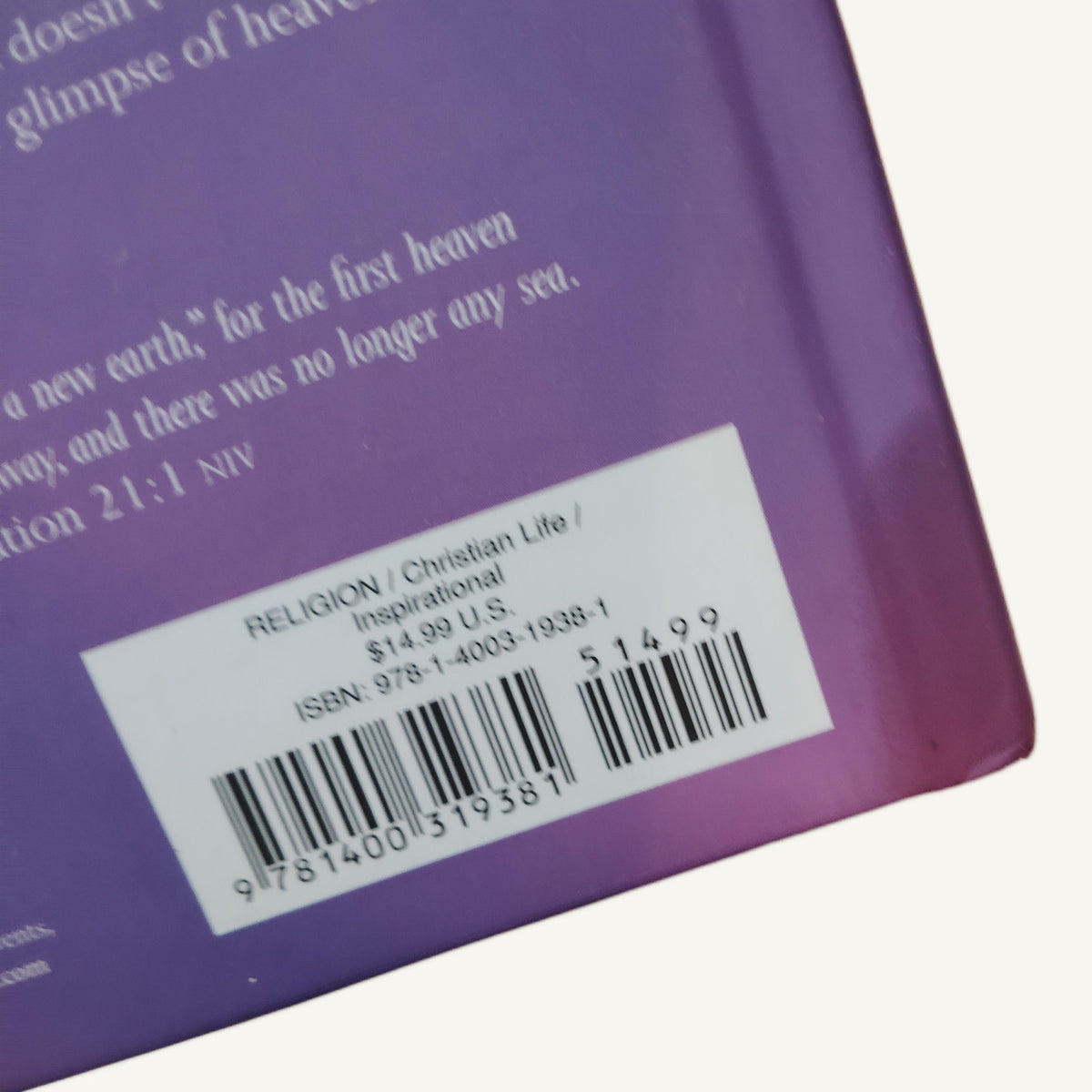 Billy Graham The Heaven Answer Book Hardcover - Purple Edition, 2012 Printing