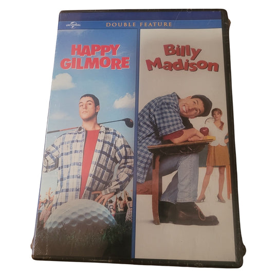 Happy Gilmore / Billy Madison DVD Double Feature Comedy 2005 – Adam Sandler