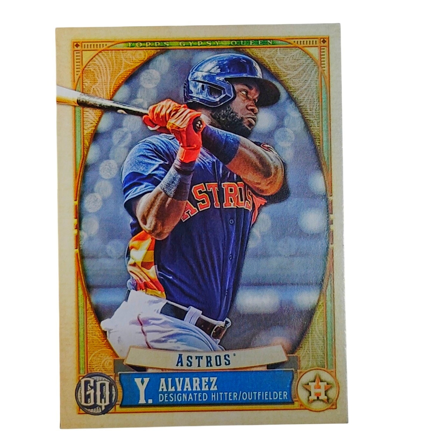 2021 Topps Gypsy Queen #58 Yordan Alvarez Houston Astros DH/Outfielder - VG/EX