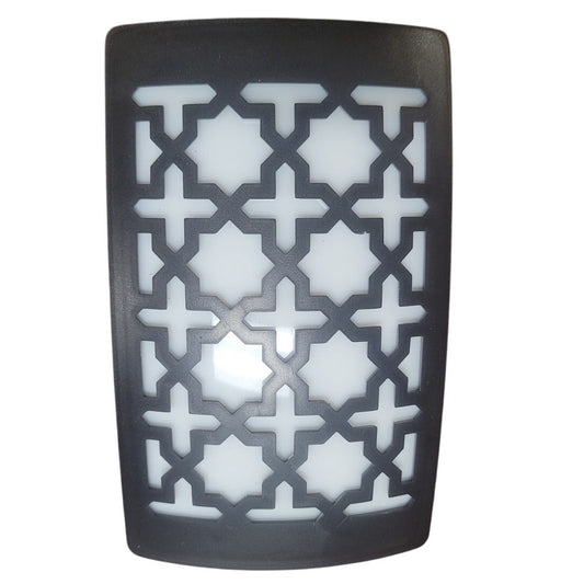 Touch to Dim Dimmable Soft White Plug-In LED Black Night Light