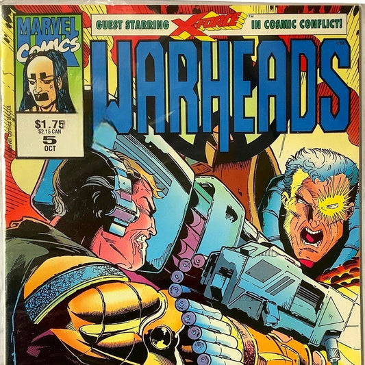Marvel's Warheads #5, Oct 1992, VF/NM 9.0 Marvel Comics UK Ltd.