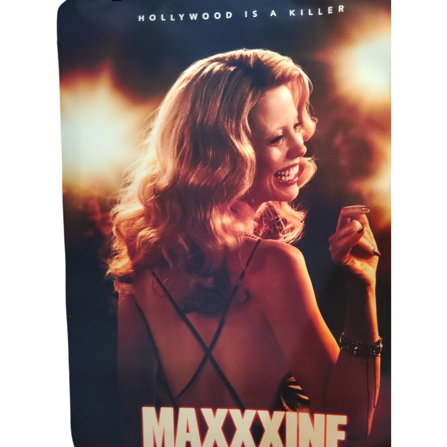 MaXXXine Movie Canvas Print Poster 16x24" Unframed, Hollywood Thriller Wall Art