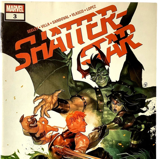 Marvel's Shatterstar #3, Feb 2019, NM/M 9.8