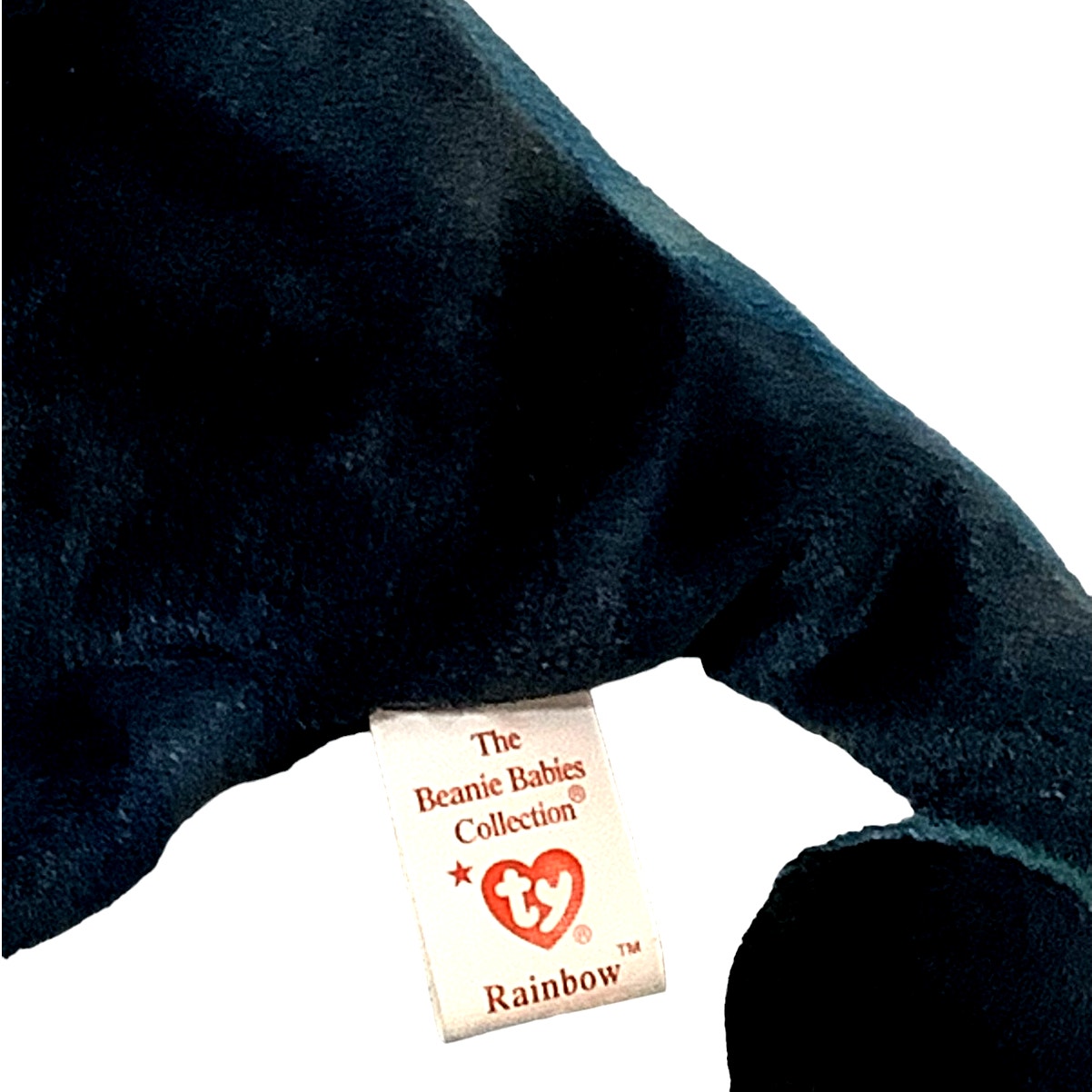 Ty Beanie Baby - Rainbow the Chameleon, MWMT'S, Born 10/14/97, Retired 01/08/98