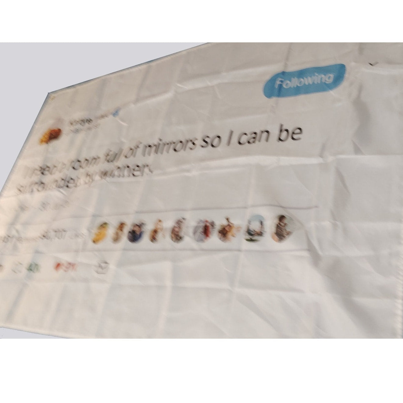 Kanye West Tweet Flag 3x5 ft Wall Banner Dorm Room Decor w/ Brass Grommets