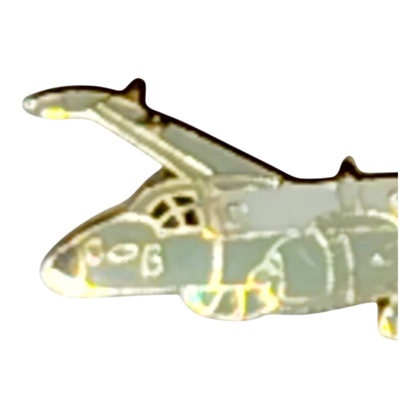 P2V-7 Neptune Aircraft Hat Lapel Brooch Pin – Navy Patrol Bomber 1-1/8"W x 1/2"H