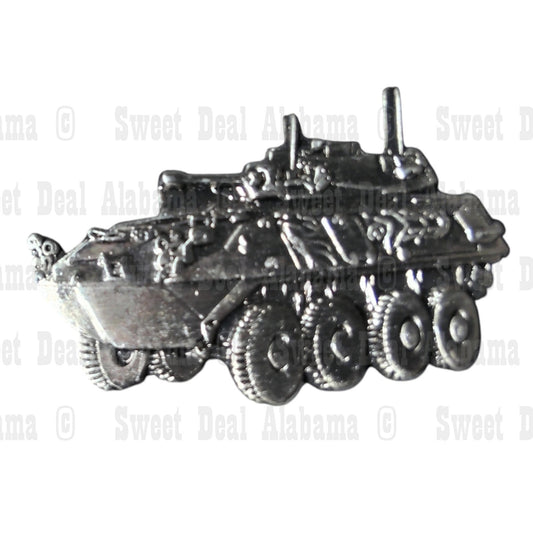 LAV-25 (Light Armored Vehicle) Collector's Hat, Lapel Pin 1-1/4"W x 3/4"H