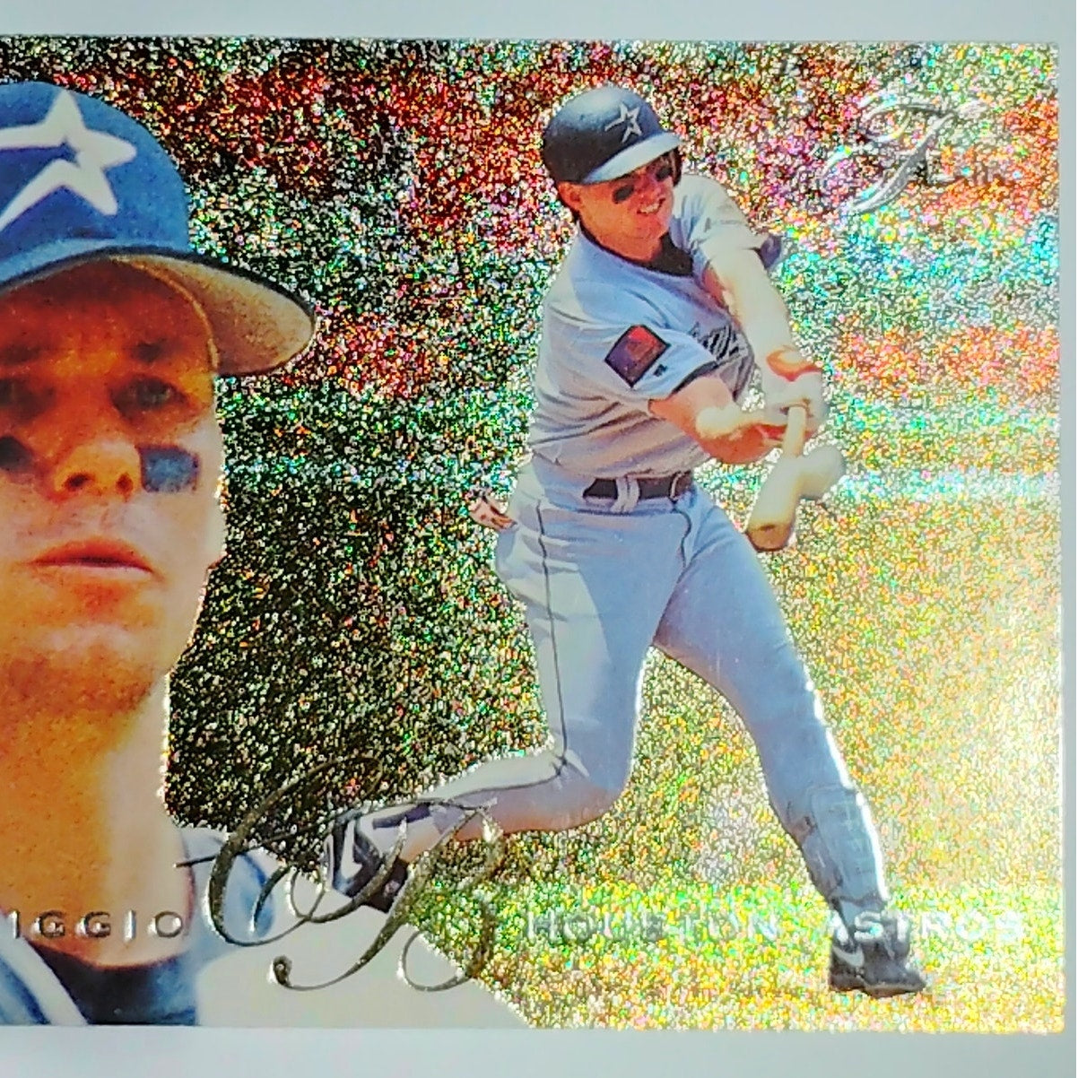 1995 Flair Craig Biggio Card 144 Houston Astros VG/EX