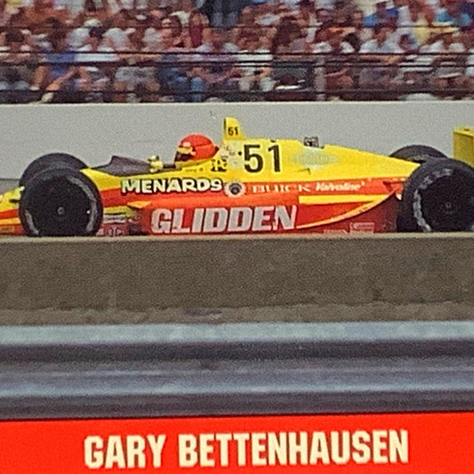 Gary Bettenhausen 22nd Place, 1991 Action, 1992 Legends of Indy Card 23, NM+