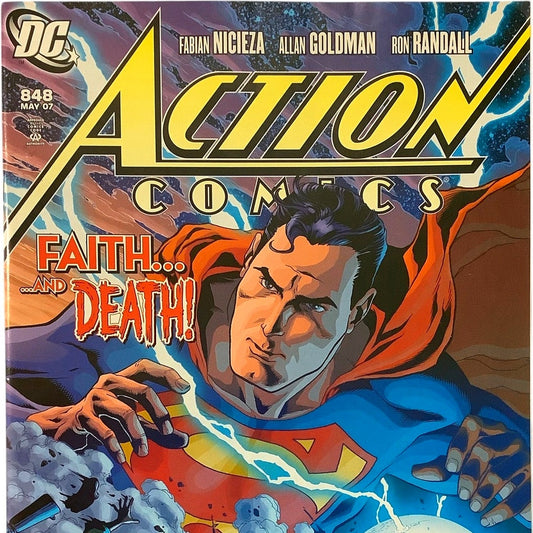 DC Comics, Action Comics #848, Part 1/2, May 2007, NM 9.4