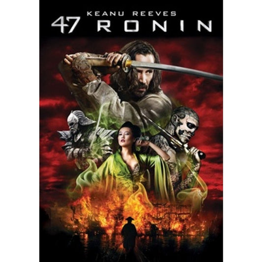47 Ronin DVD 2013 Action Fantasy Adventure Keanu Reeves Samurai Epic Martial Art