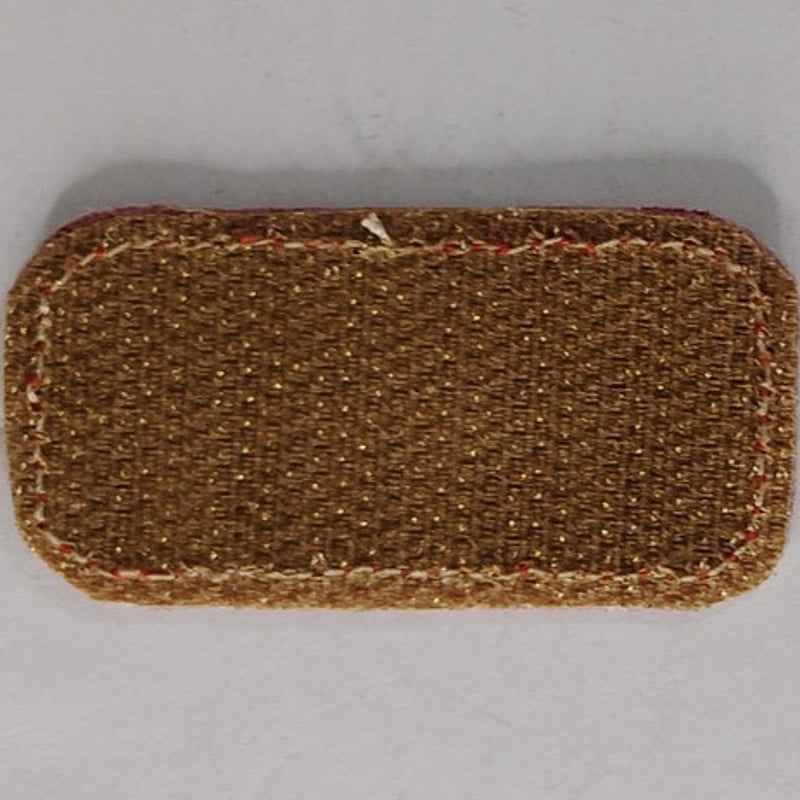 Latex Allergy Medical ID Tactical Patch 2" × 1" Hook Back