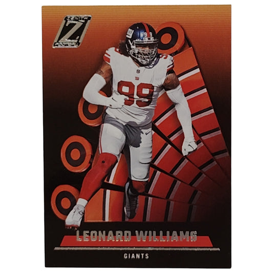 Leonard Williams, New York Giants, NFL 2022 Panini-Zenith Card 19, EX/NM