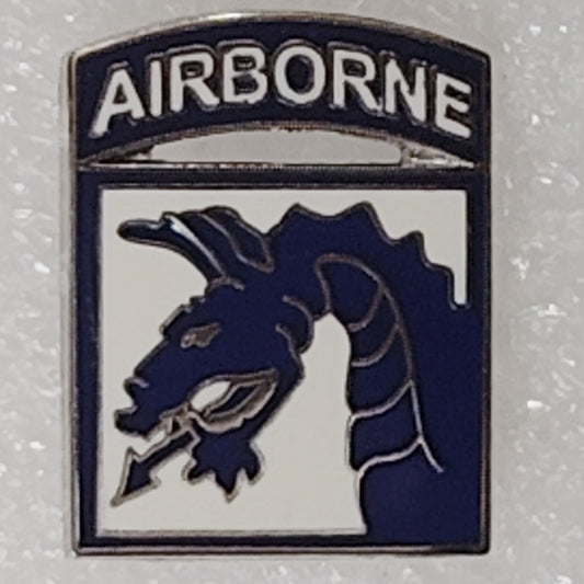 U.S. Army XVIII Airborne Corps Novelty Hat/Lapel/Brooch Pin, Enamel Metal