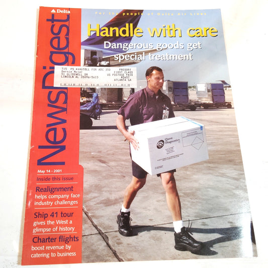 Delta News Digest - May 14, 2001 - Handle With Care Magazine