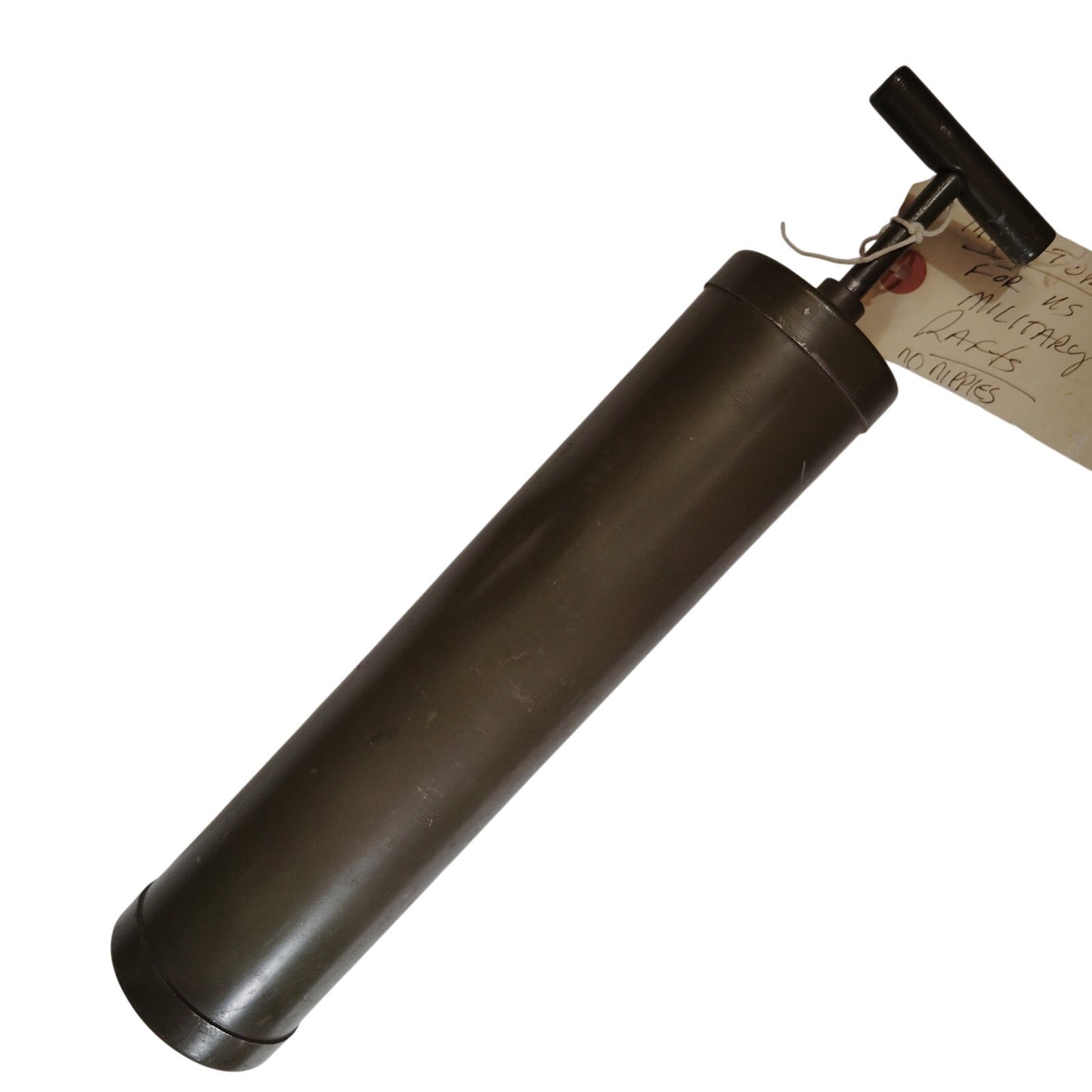 Vintage Military ODG Hand Inflator Pump, Rafts & Mattresses, No Nipples Included