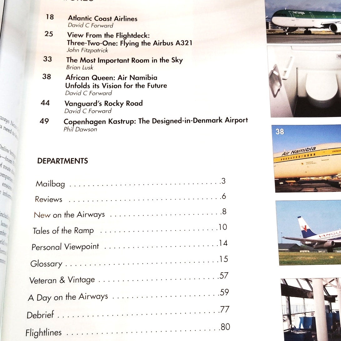 Airways Magazine - April 1999 - United's Atlantic Coast Hub Operation