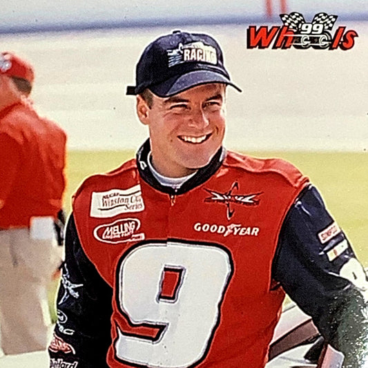 Jerry Nadeau, Cartoon Network, Card 25, 1999 Wheels NASCAR Winston Cup, NM+