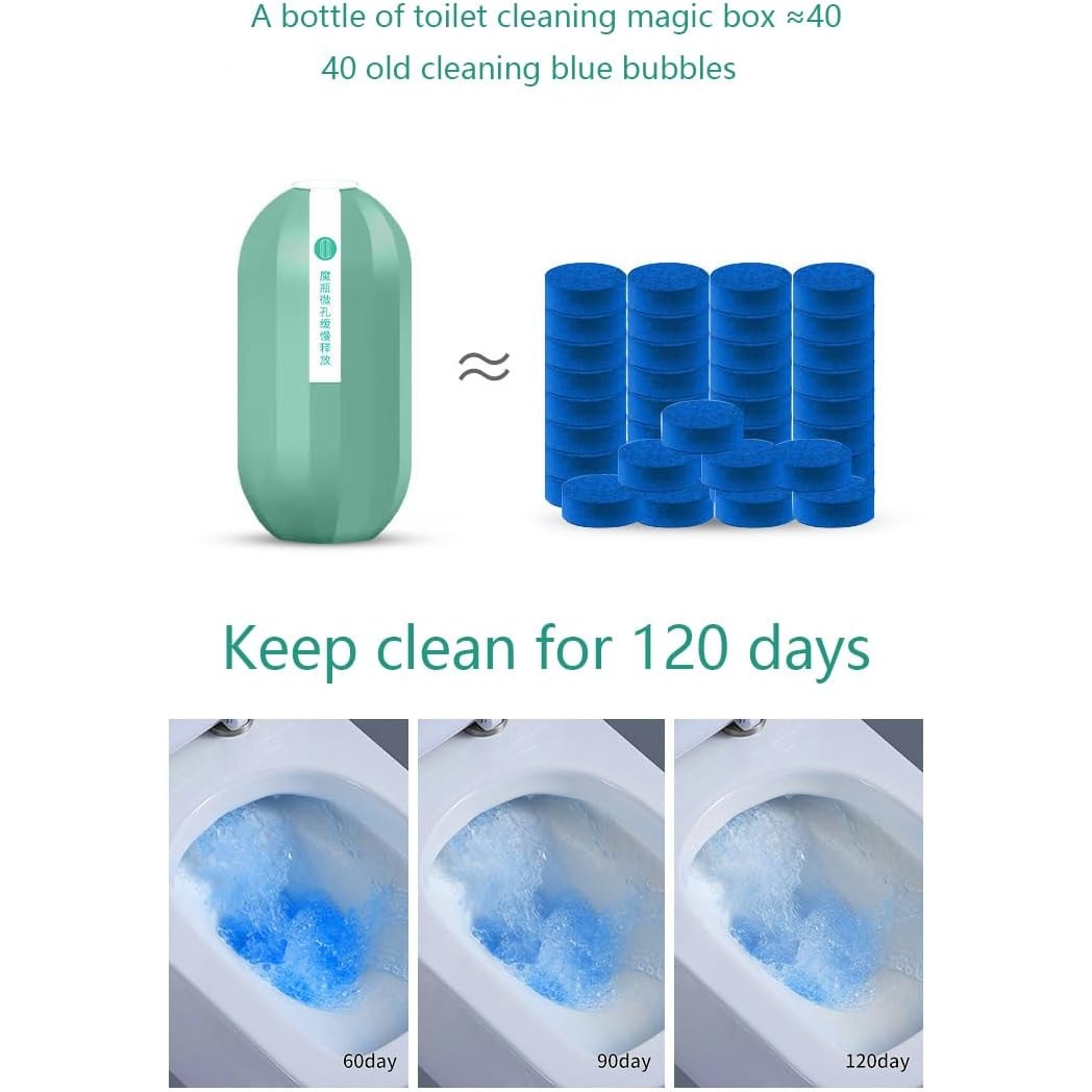 DDOXOO Automatic Toilet Cleaning Magic Box Decontamination Air Purifier (2 Pack)