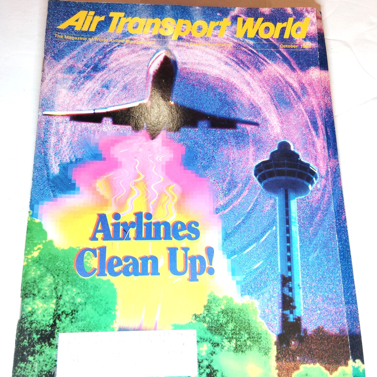 Vintage Air Transport World - Airlines Clean Up! October 1993 Magazine