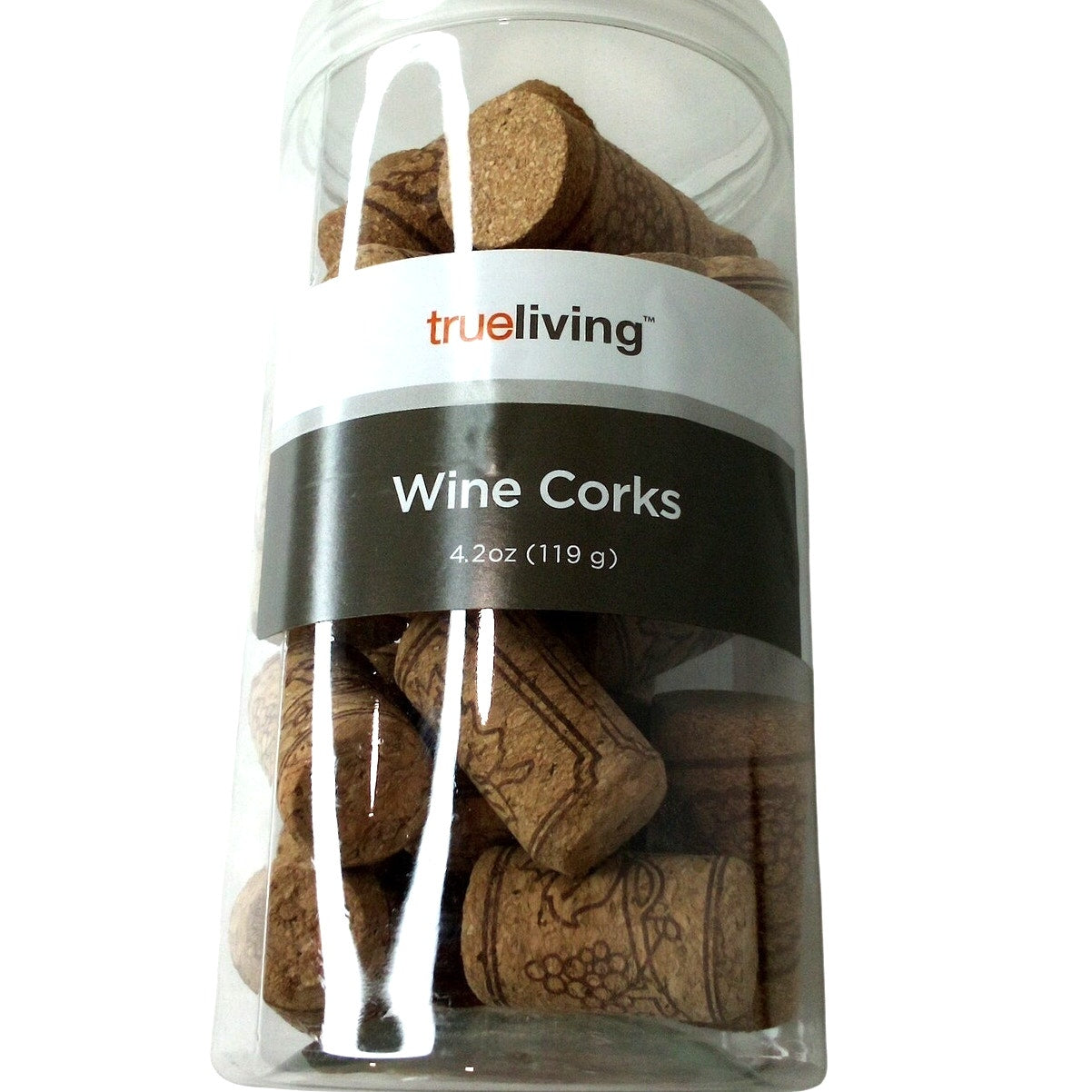 Trueliving Straight Wine Corks – 4 Jars – Various Designs – 16.8 oz Total