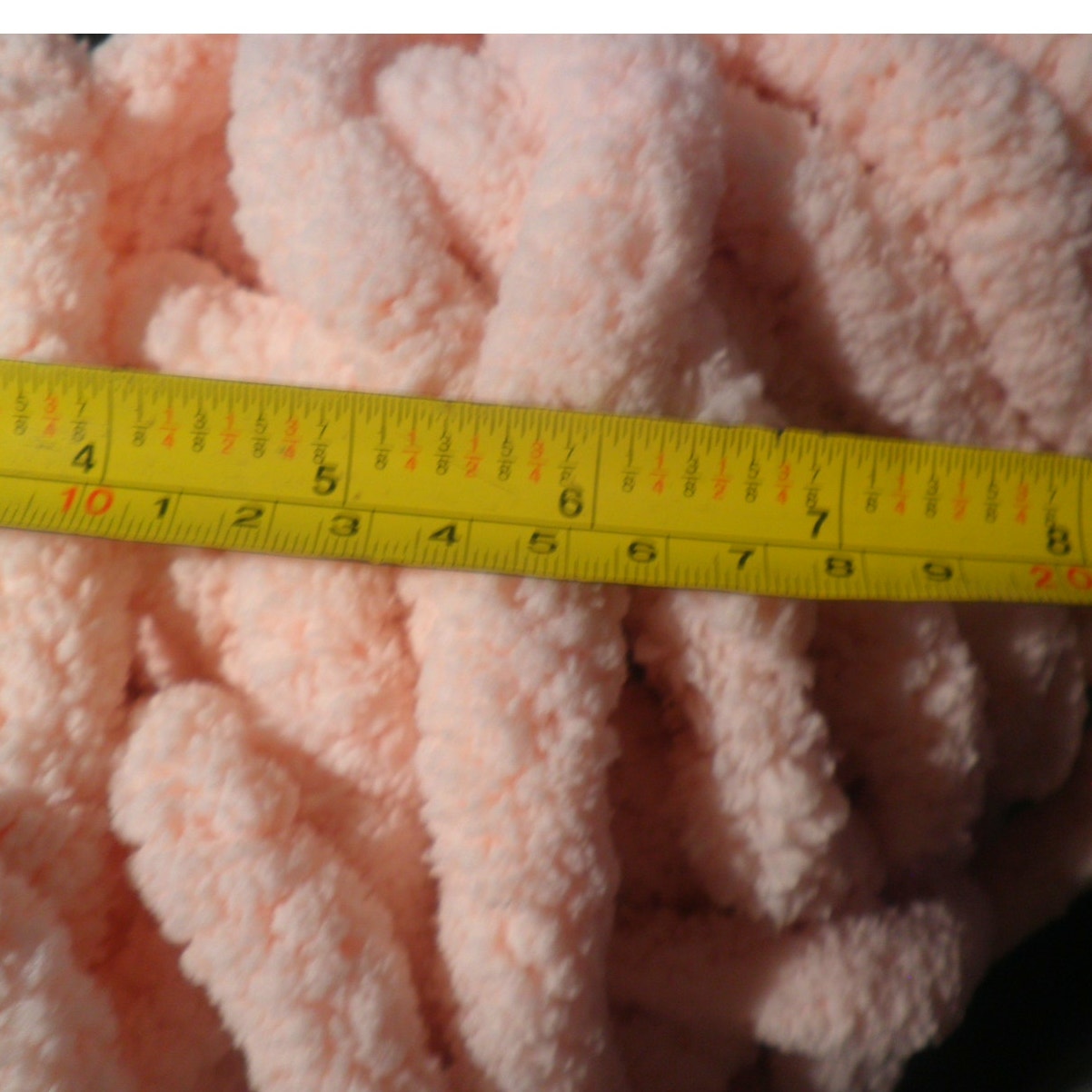 250g/0.55lb Hand Knitting Yarn Meat Powder Chunky Chenille Yarn Chunky Yarn