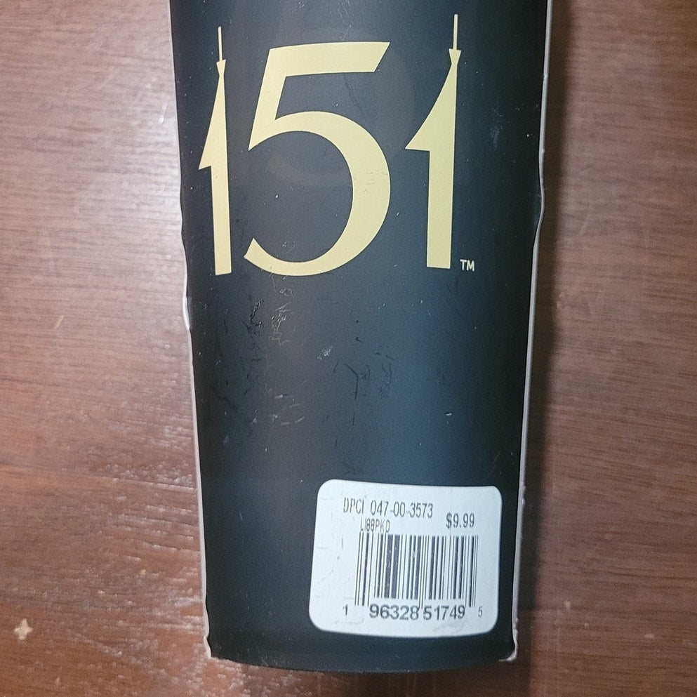 Seattle 151 Tumbler 20 oz. Cups 4pk – Black w/ Gold Space Needle Design