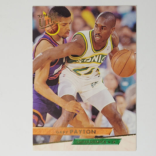 1993-94 Ultra Gary Payton #181 Seattle SuperSonics Guard Hall of Fame NBA Player