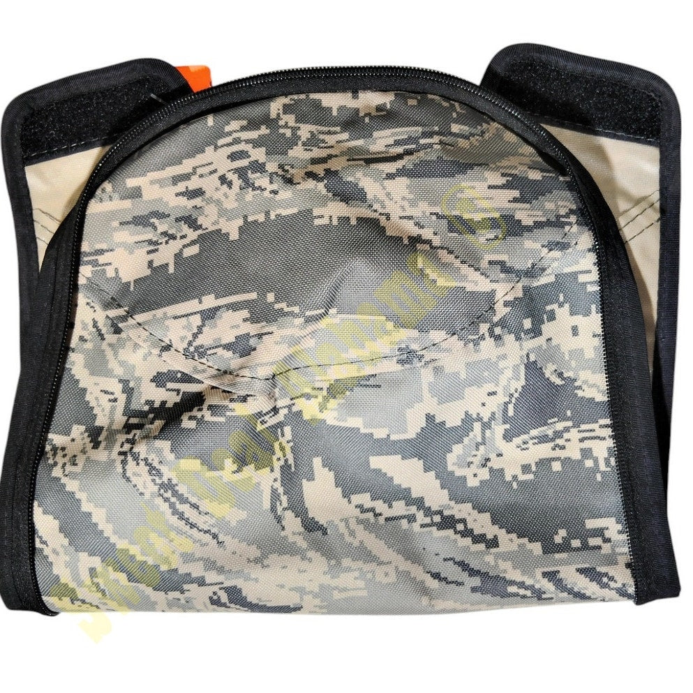 Two (2) Zippered Hydration Backpack Covers, Coyote (1) and ACU Tiger Stripe (1)