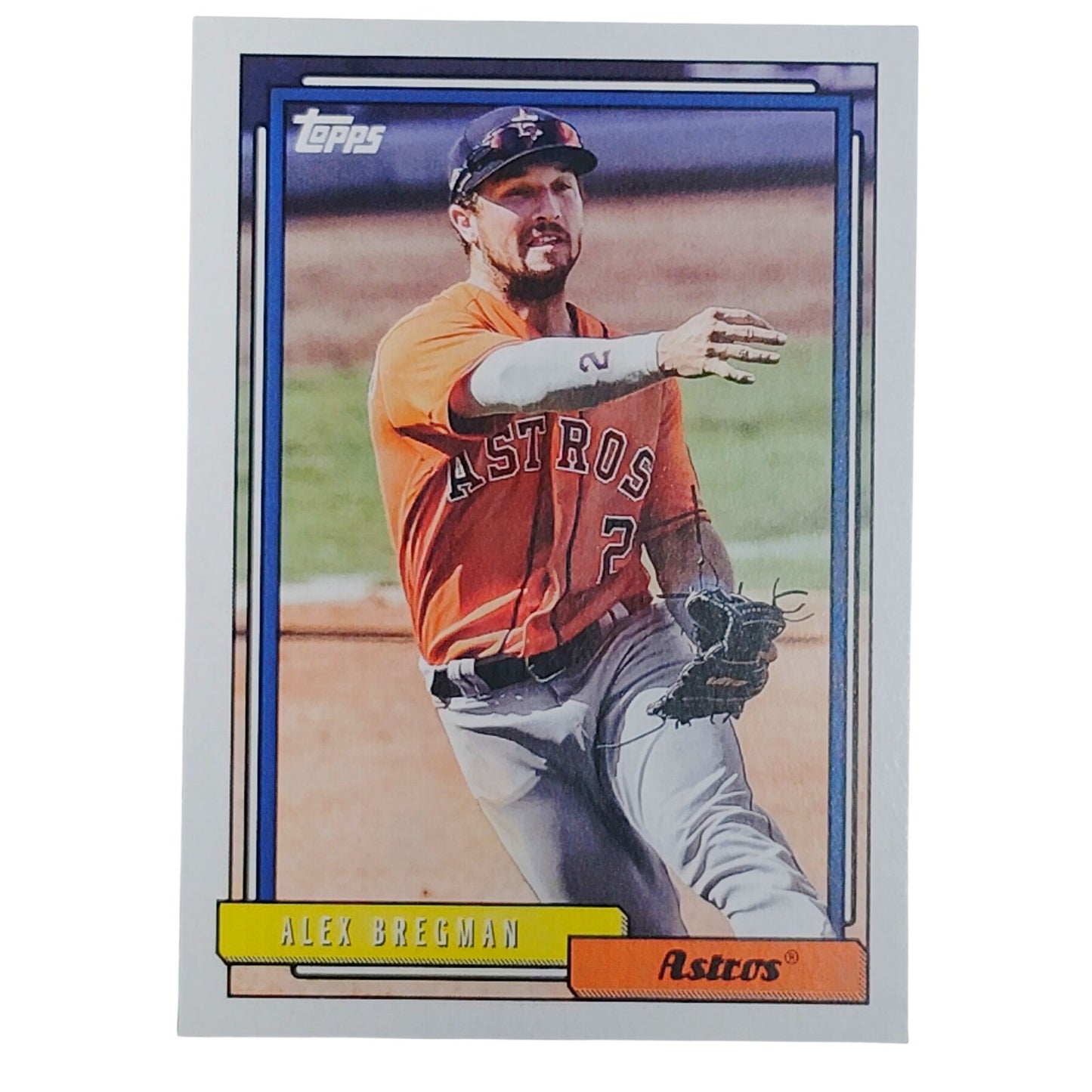 2021 Topps Series 2 #T92-21 Alex Bregman Houston Astros 3rd Base - VG/EX