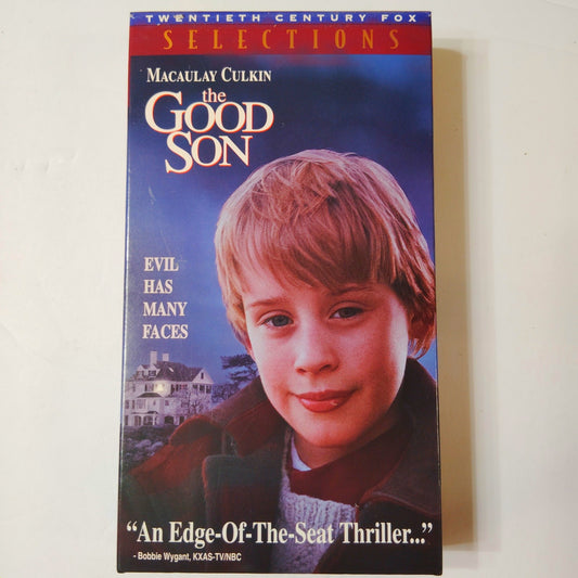 The Good Son VHS 1996 Macaulay Culkin Elijah Wood Joseph Ruben Thriller