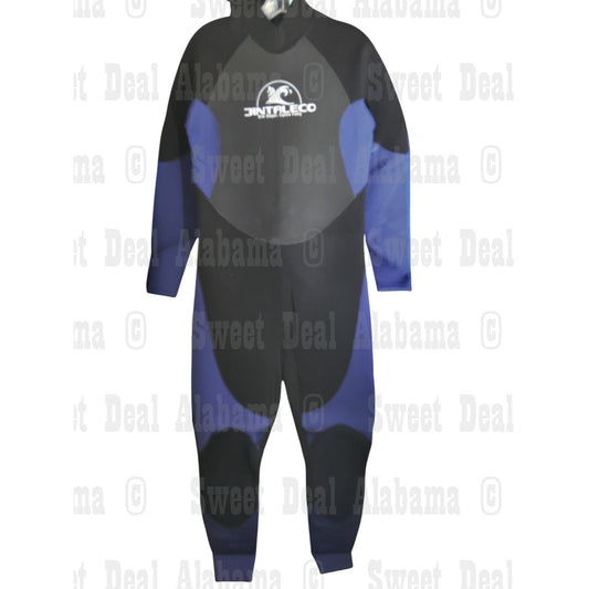 Men's Full Wetsuit, 2XL, 3mm Neoprene Wet Suit for Diving Surfing Scuba, Blue
