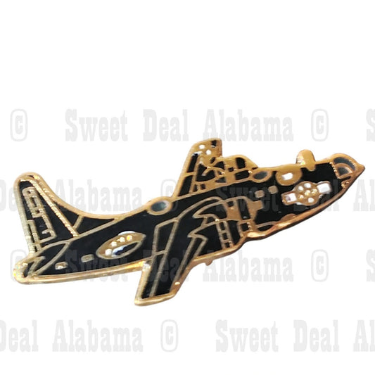 PB4Y-2 Privateer Aircraft, Collector's Hat, Lapel, Brooch Pin 1-1/8"W x 1/2"H