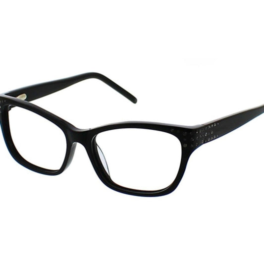 Ellen Tracy Women's/Girl's Eyeglass Frames 53 16 135MM, Black, Style: Tunis