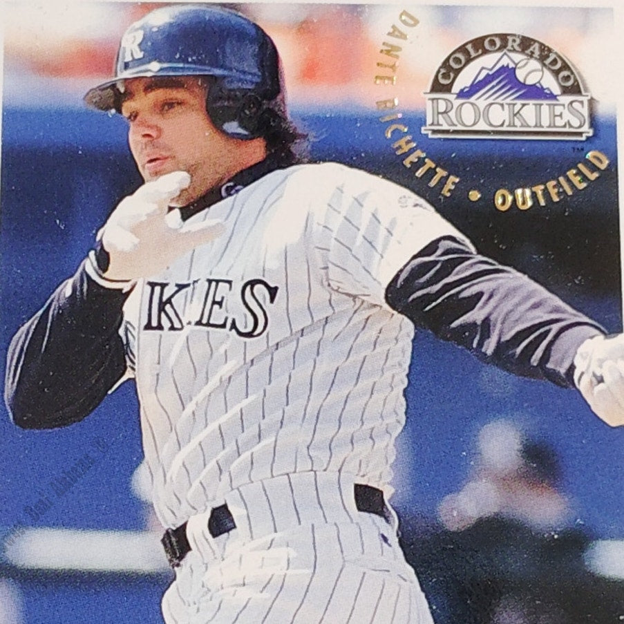 Dante Bichette, Colorado Rockies, #433, 1994 Fleer Baseball Collector's Card