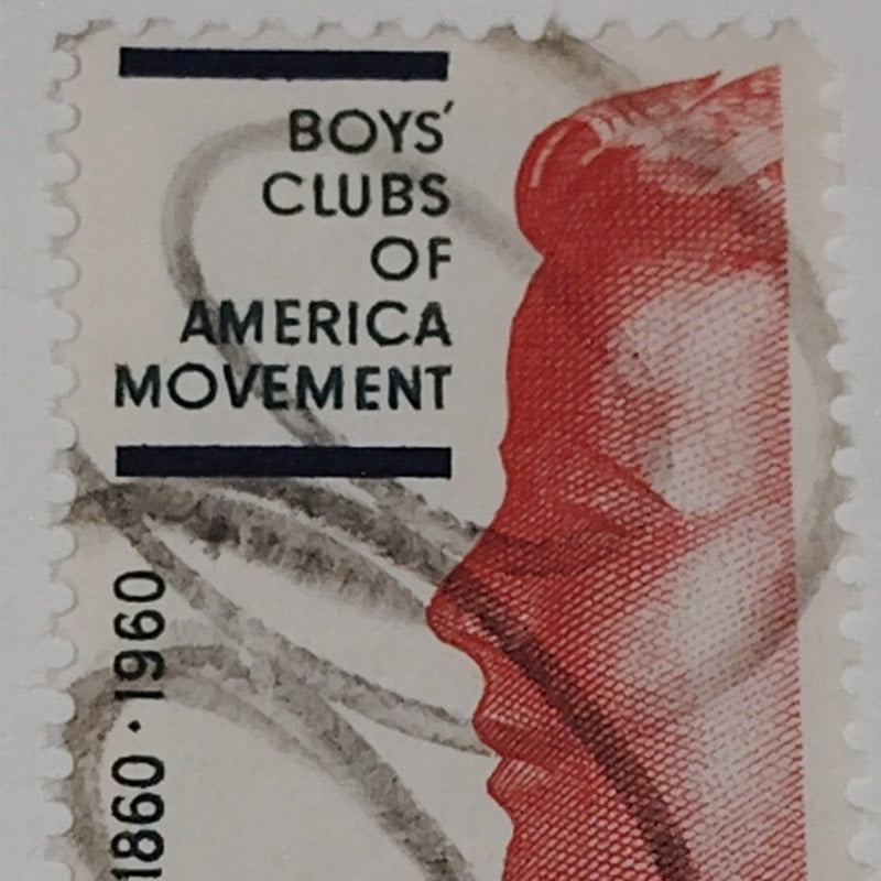 1960 Scott #1163 – 4¢ Boys' Clubs of America Centennial – Canceled