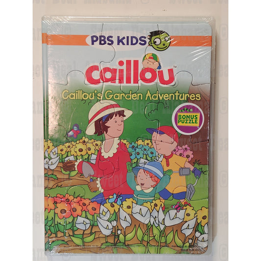 Caillou: Caillou's Garden Adventures & Puzzle (2012 DVD) Family, PBS Kids