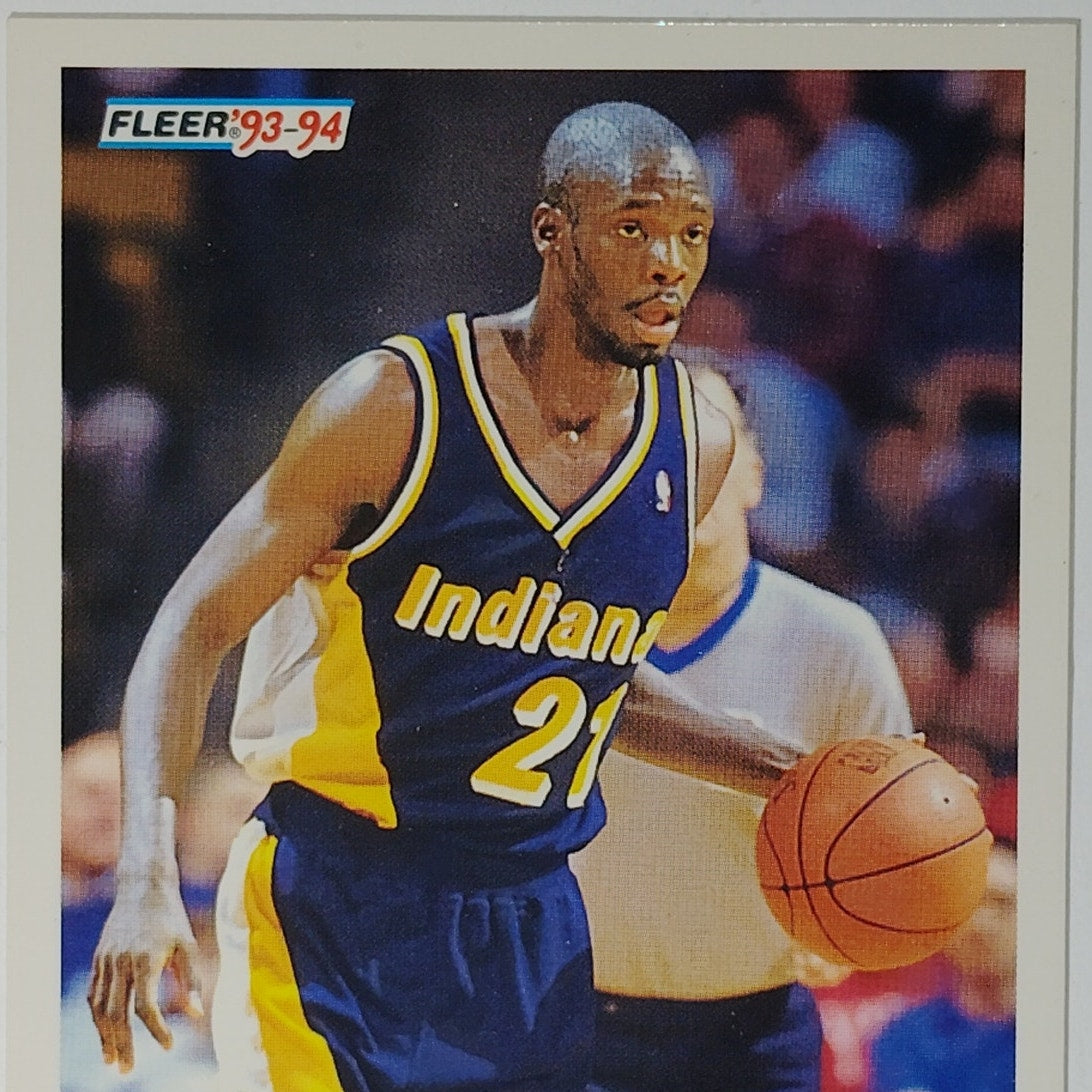 1993–94 Fleer Malik Sealy #301 – Indiana Pacers – Guard/Forward – NBA Card