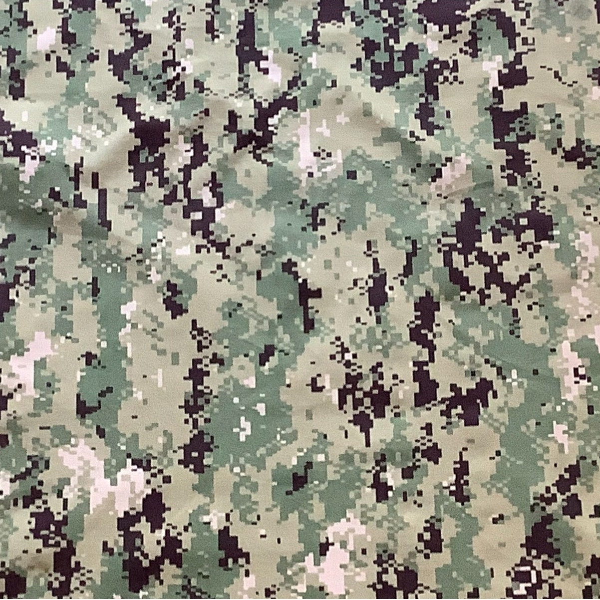 Four-Color Digital Camo Pattern (AOR2) MTL-27 Fabric by the Yard, 36"L x 65"W