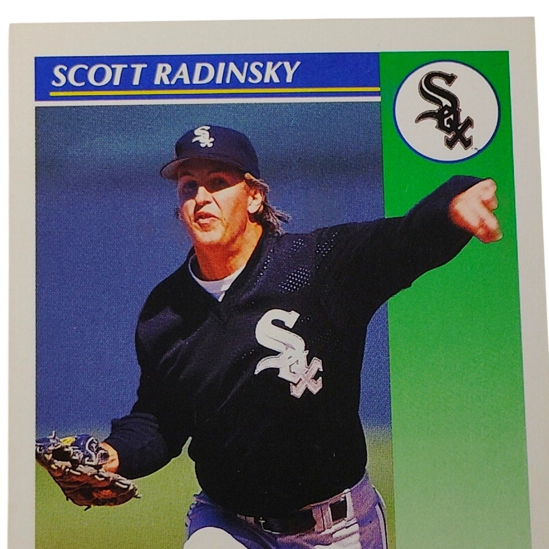 1992 Score Scott Radinsky #444 Chicago White Sox Relief Pitcher MLB Baseball NM