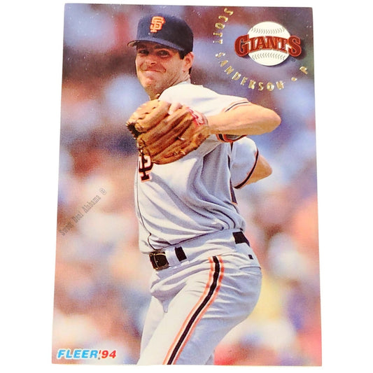 Scott Sanderson, San Francisco Giants, #700, 1994 Fleer Baseball Collector's Card