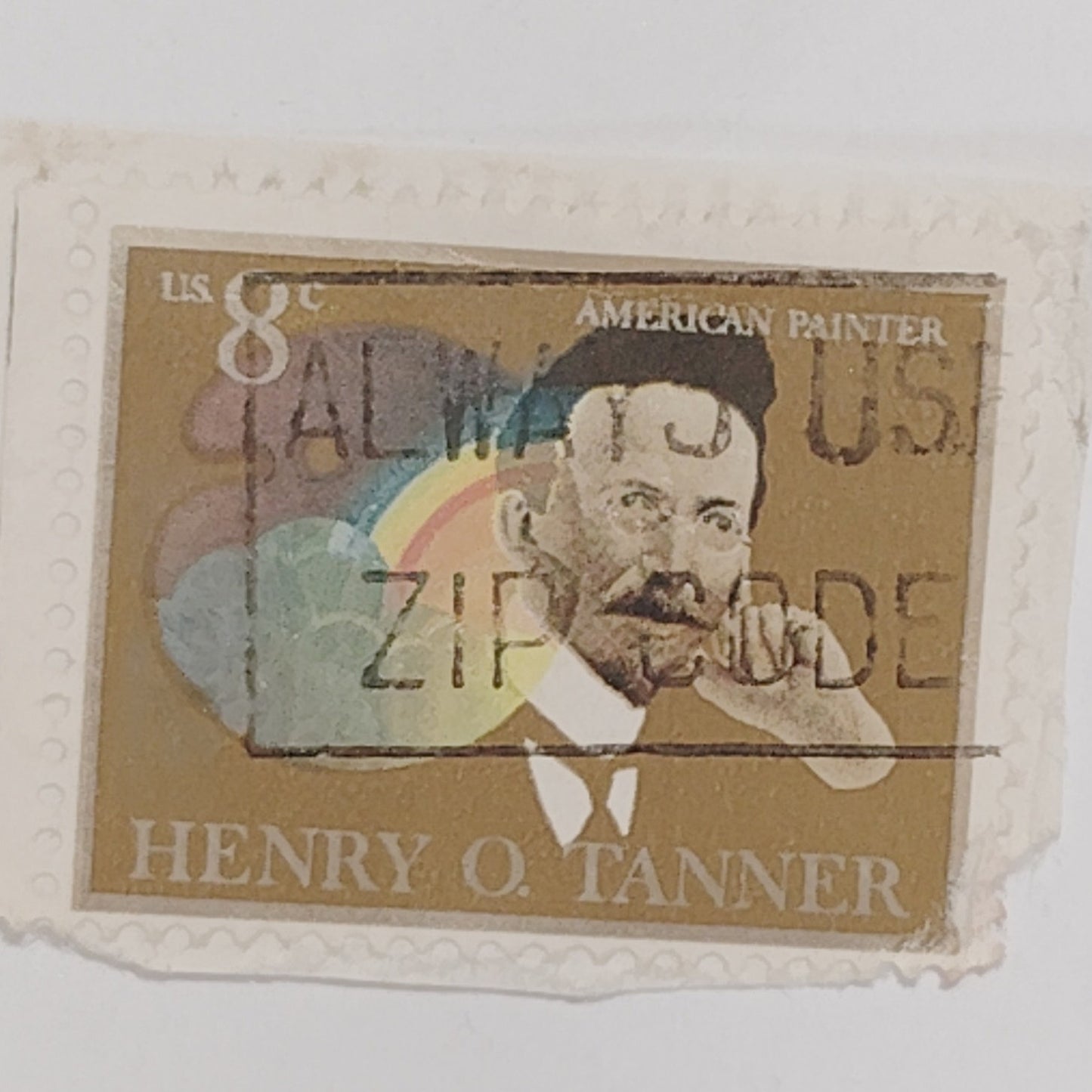 1973 Henry O. Tanner Stamp – 8¢ – Used – African-American Artist – Scott #1486