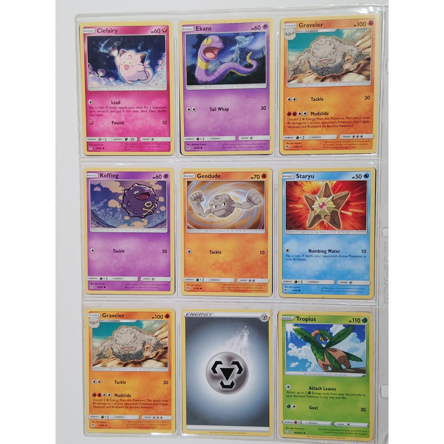 18 Random Pokémon Cards Pictured, Actual Photos Provided