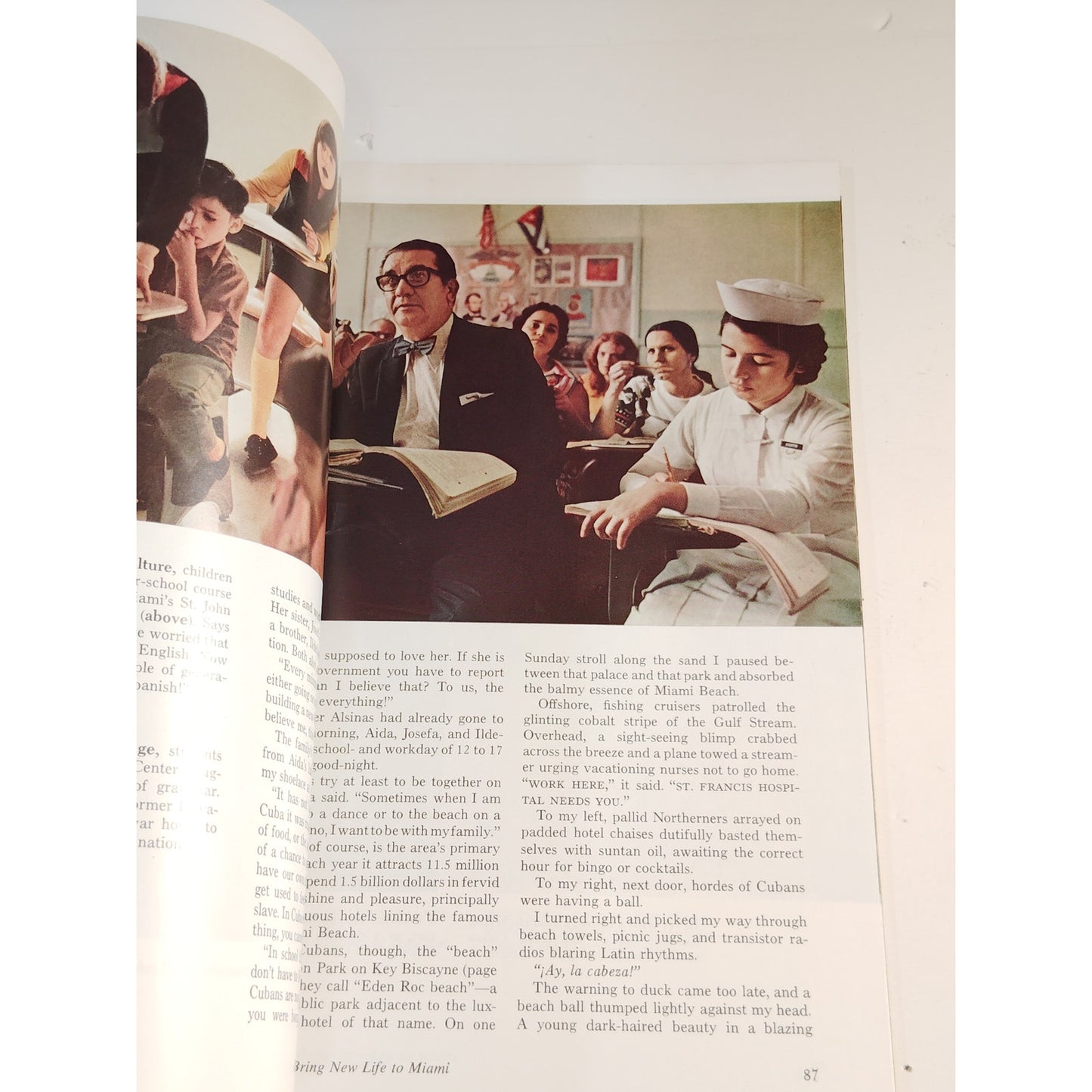 National Geographic Magazine – July 1973, Bangkok, Iceland, Costa Rica, Miami