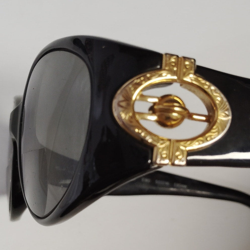 VTG Tura MOD‑951 EBO Oversized Black Cat‑Eye Sunglass Frames 55‑16 130mm