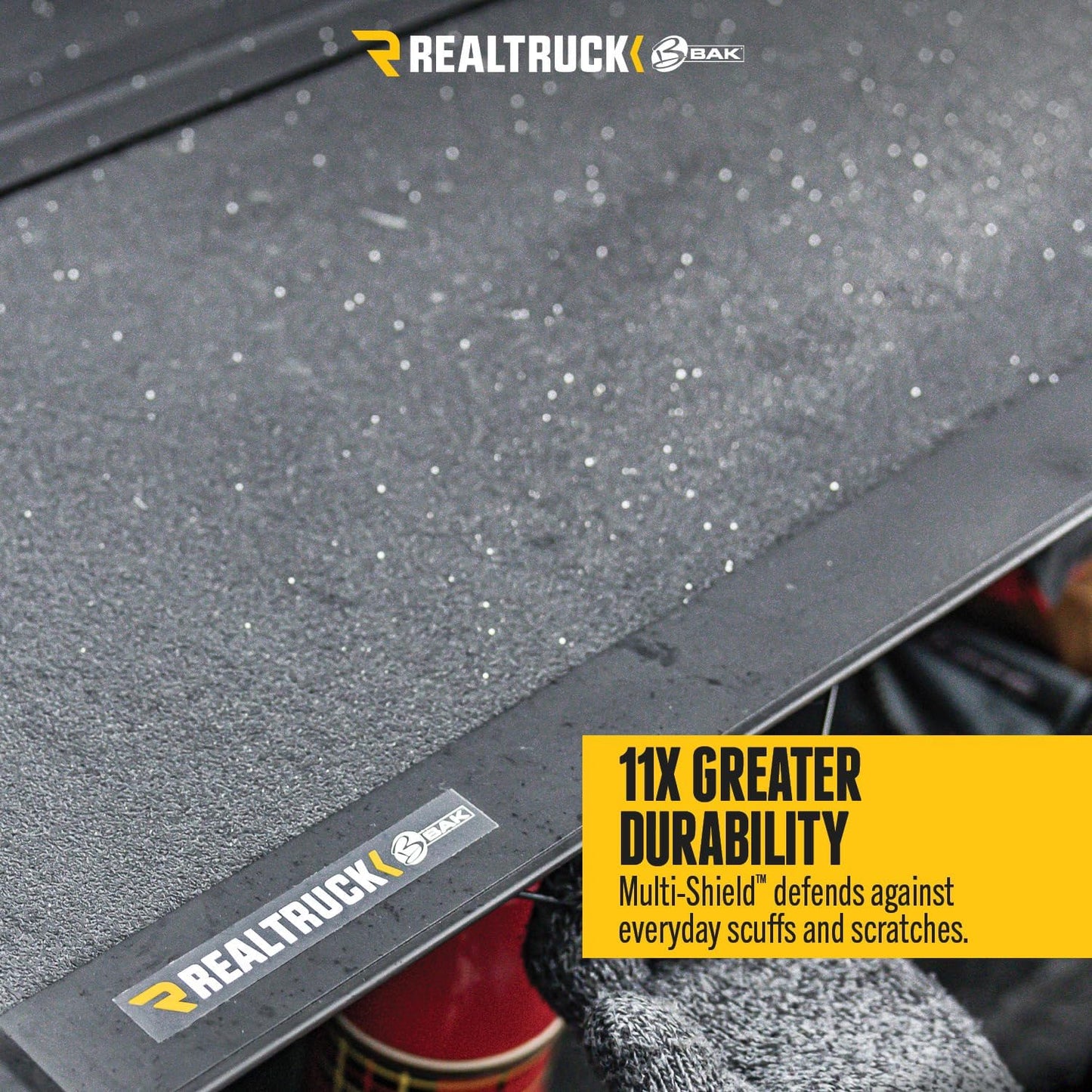 RealTruck BAK MX4 TS Hard Folding Tonneau Cover for 2021–2025 Ford F150 5'6" Bed